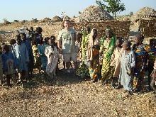 Paul Bodnar staying the people of Chad, Africa.