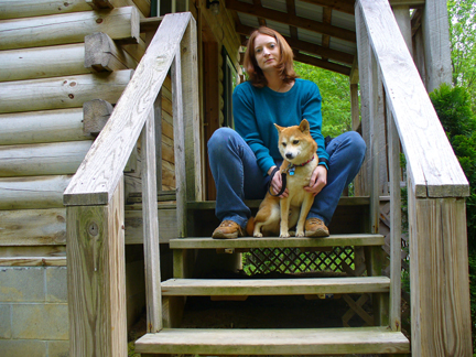 at the cabin