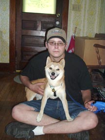 Nic with daddy