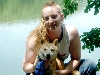 Me and Nic at the lake