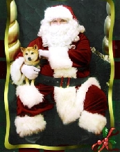 Nic with Santa