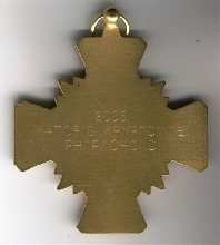 NL champion medal back