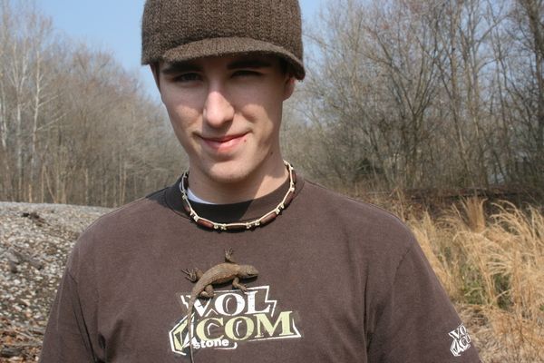 Me on RR tracks near Shawnee's