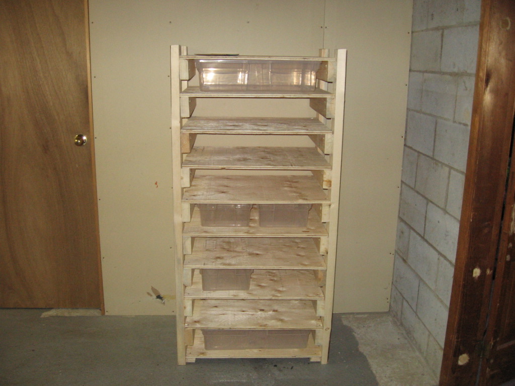 my first rack almost done