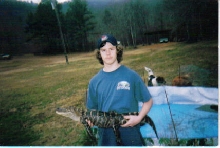 rickey with an alligator