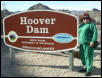 Puma at Hoover Dam sign