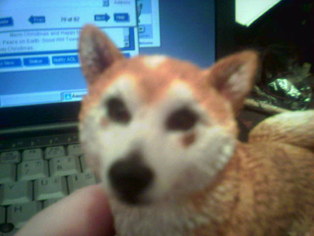 Foxy statue face