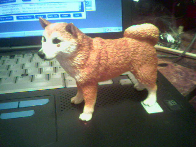Foxy statue