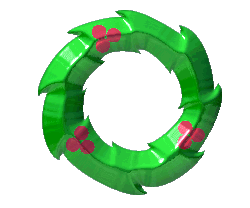 Holly Day Wreath