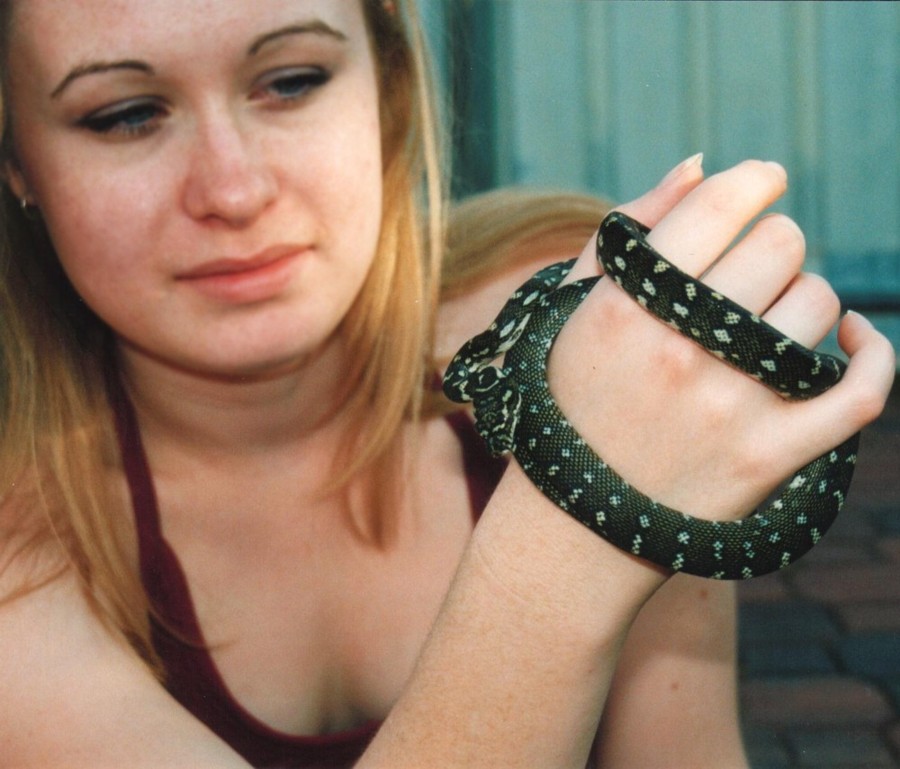 Jen with Diamond Python