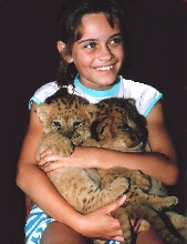 Lynda in the lions den!