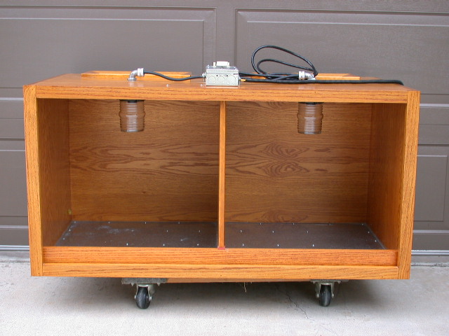 Custom Oak Cage
